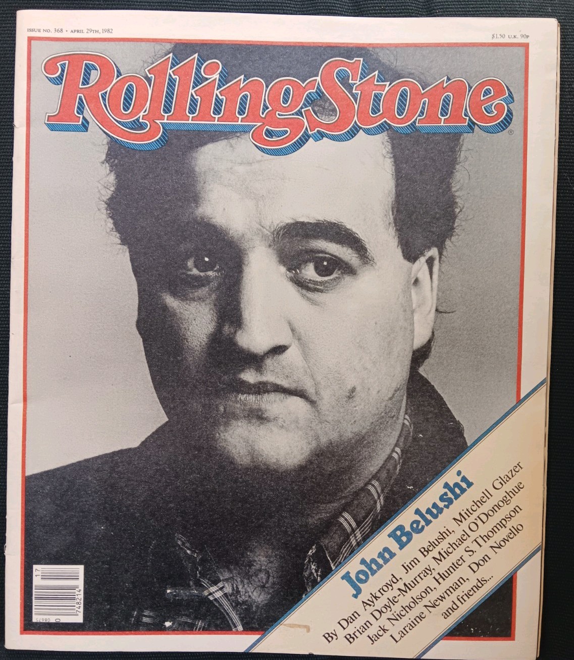 Rolling Stone Magazine Issues 361 & 368 John Belushi Covers