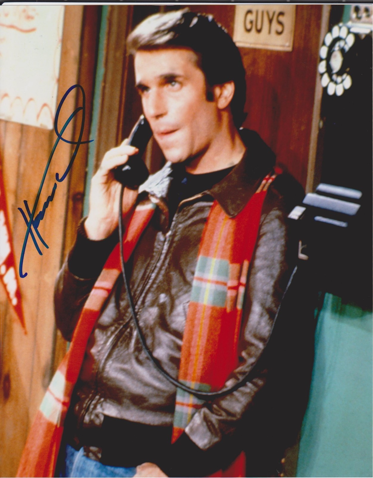 Henry Winkler Signed Photo – THE FONZ – Happy Days – COOL!!! #2