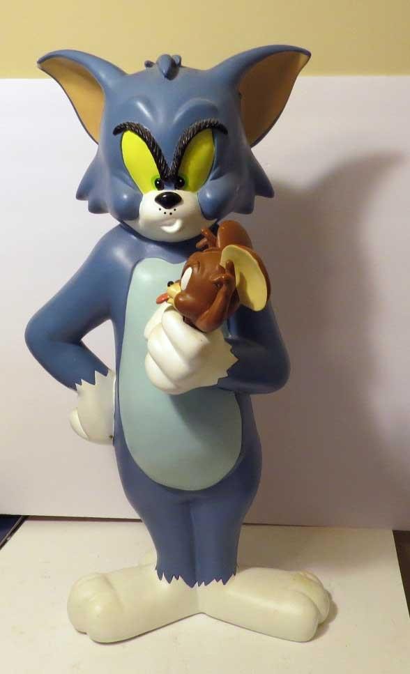 TOM AND JERRY WARNER BROS. STUDIO STORE DISPLAY FIGURE – 21″ TALL – 1998 RARE