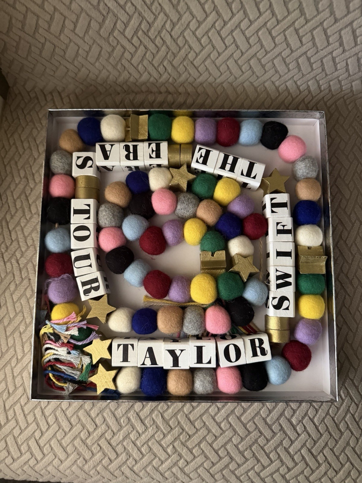 Taylor Swift The Eras Tour 9.25 foot Friendship Bracelet Garland BRAND NEW