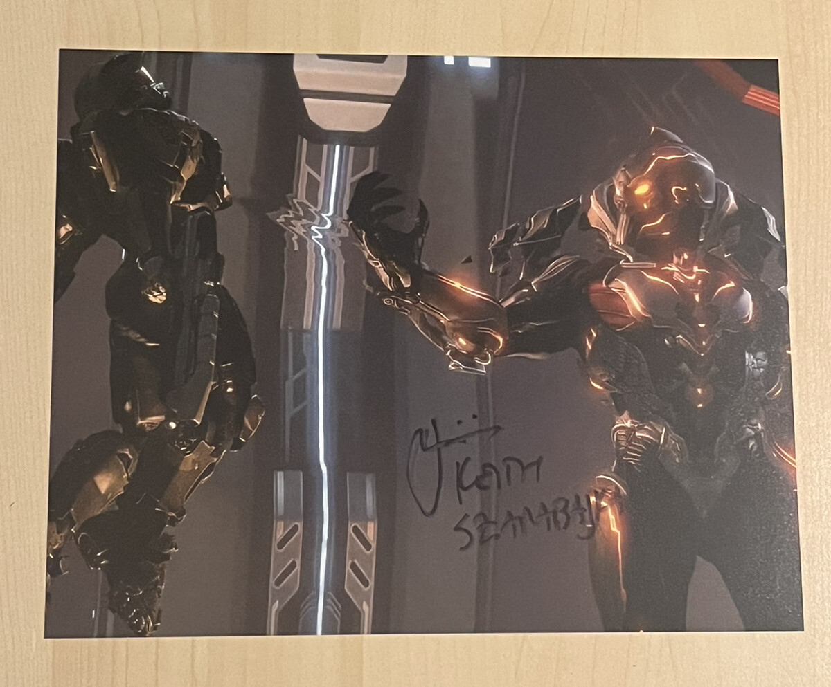 KEITH SZARABAJKA SIGNED 8×10 PHOTO VOICE ACTOR AUTOGRAPHED HALO 4 COA