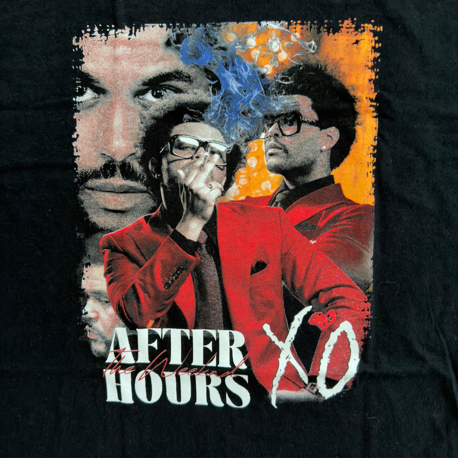 The Weeknd After Hours Til Dawn 2025 Tour Style T-Shirt XL Gildan Heavy Cotton