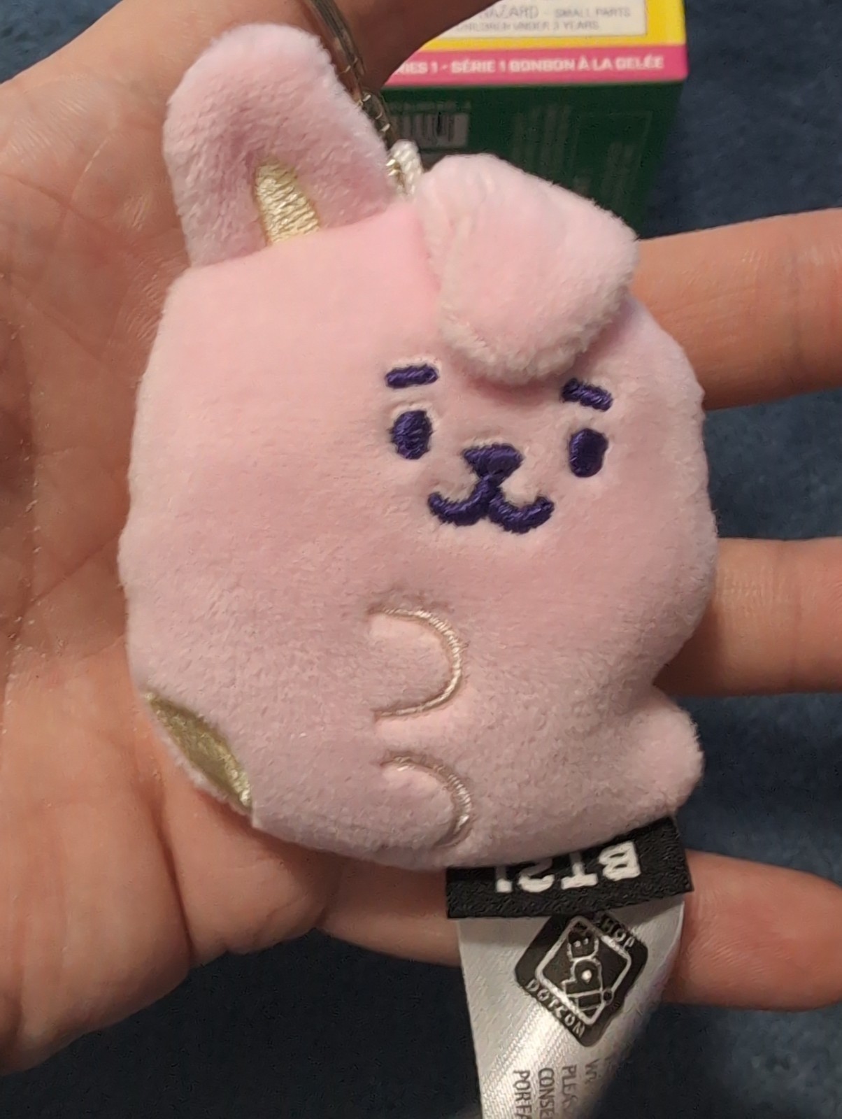 BT21 Cooky Jelly Candy Keychain Series 1 Blindbox Toy NEW Plush Plushies