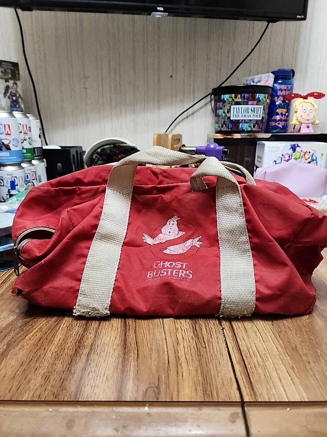 Vintage 1984 Ghostbusters Movie Promotional Duffle Bag