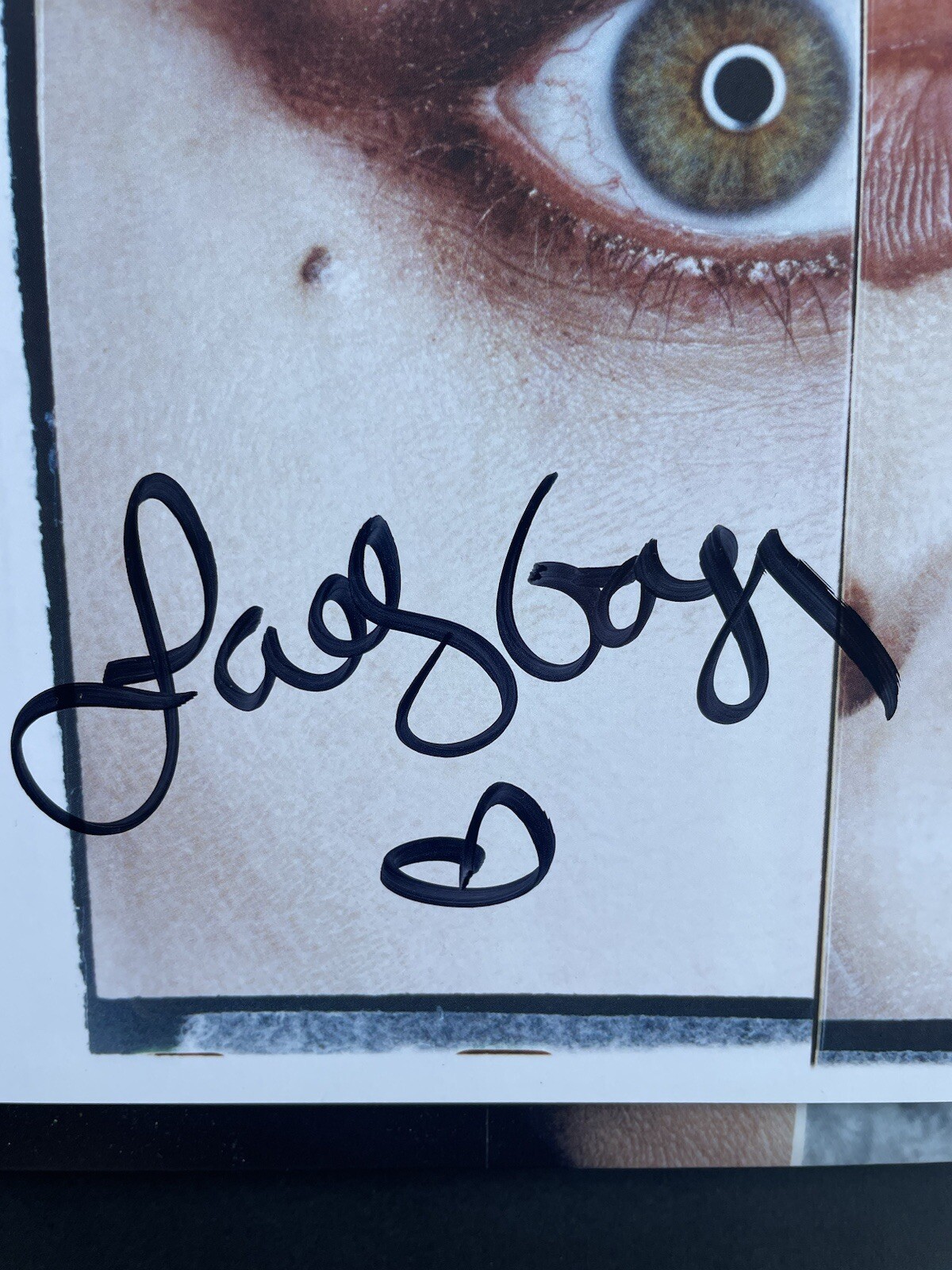 Lady Gaga Signed Autographed Mayhem 180G Black Vinyl Insert Psa/Dna Coa