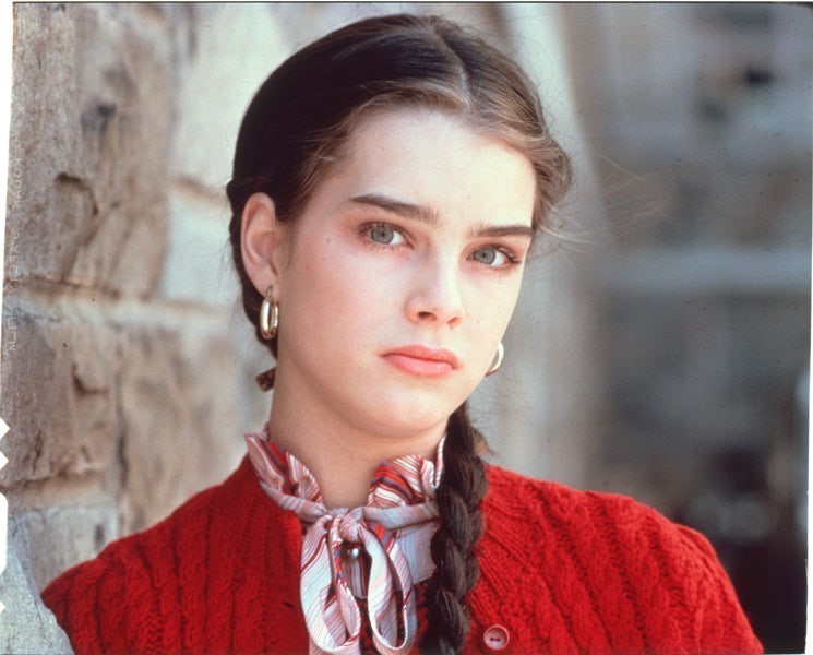 Brooke Shields Portrait Photo Shoot Original 4×5 Transparency Wanda Nevada 1979