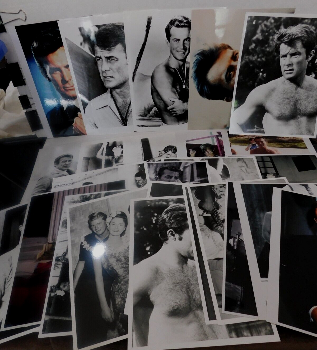 Robert Conrad set of 25 8×10 photos Wild Wild West, BA BA Black Sheep S1