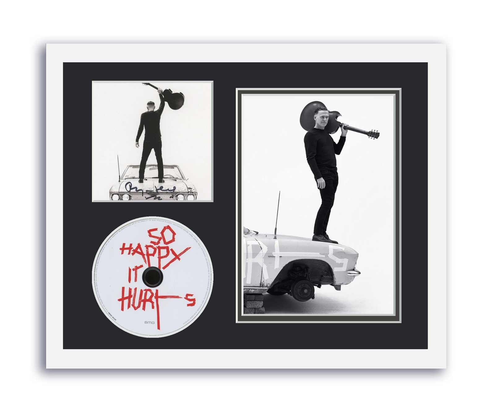 Bryan Adams Autograph Signed 11×14 Custom Framed CD Photo So Happy it Hurts ACOA