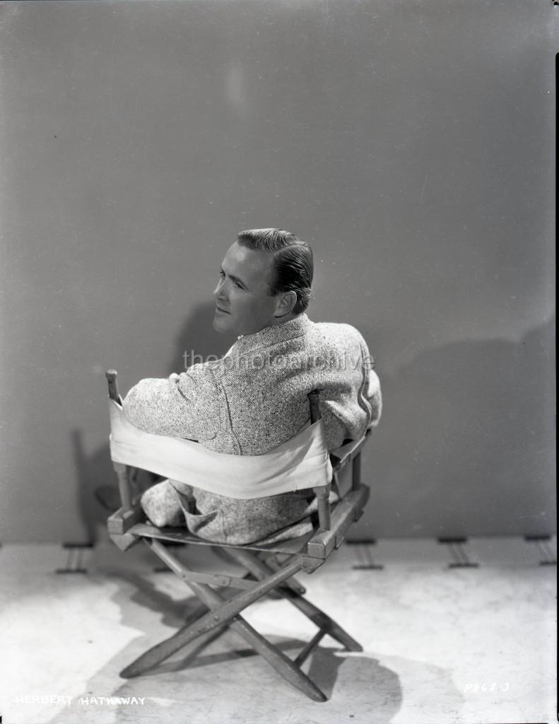 HENRY HATHAWAY Director Portrait Original Camera NEGATIVE 343K