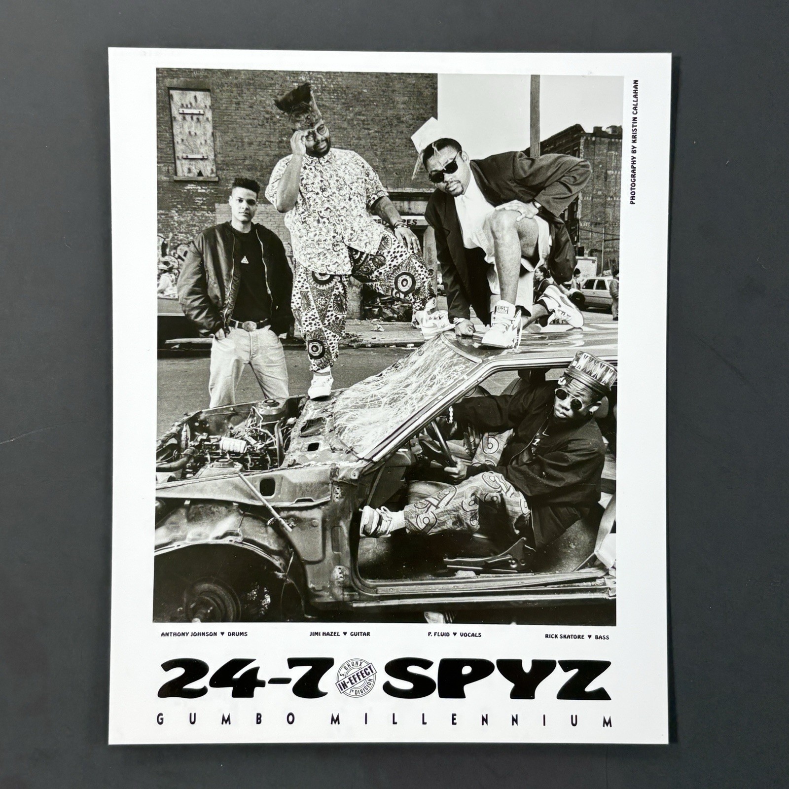 24-7 SPYZ GUMBO MILLENNIUM IN EFFECT RECORDS Promo Photo 1990s