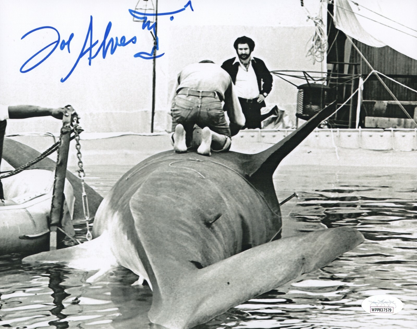 JOE ALVES Hand Signed JAWS SHARK DESIGNER 8×10 Photo Autograph JSA COA WPP Cert