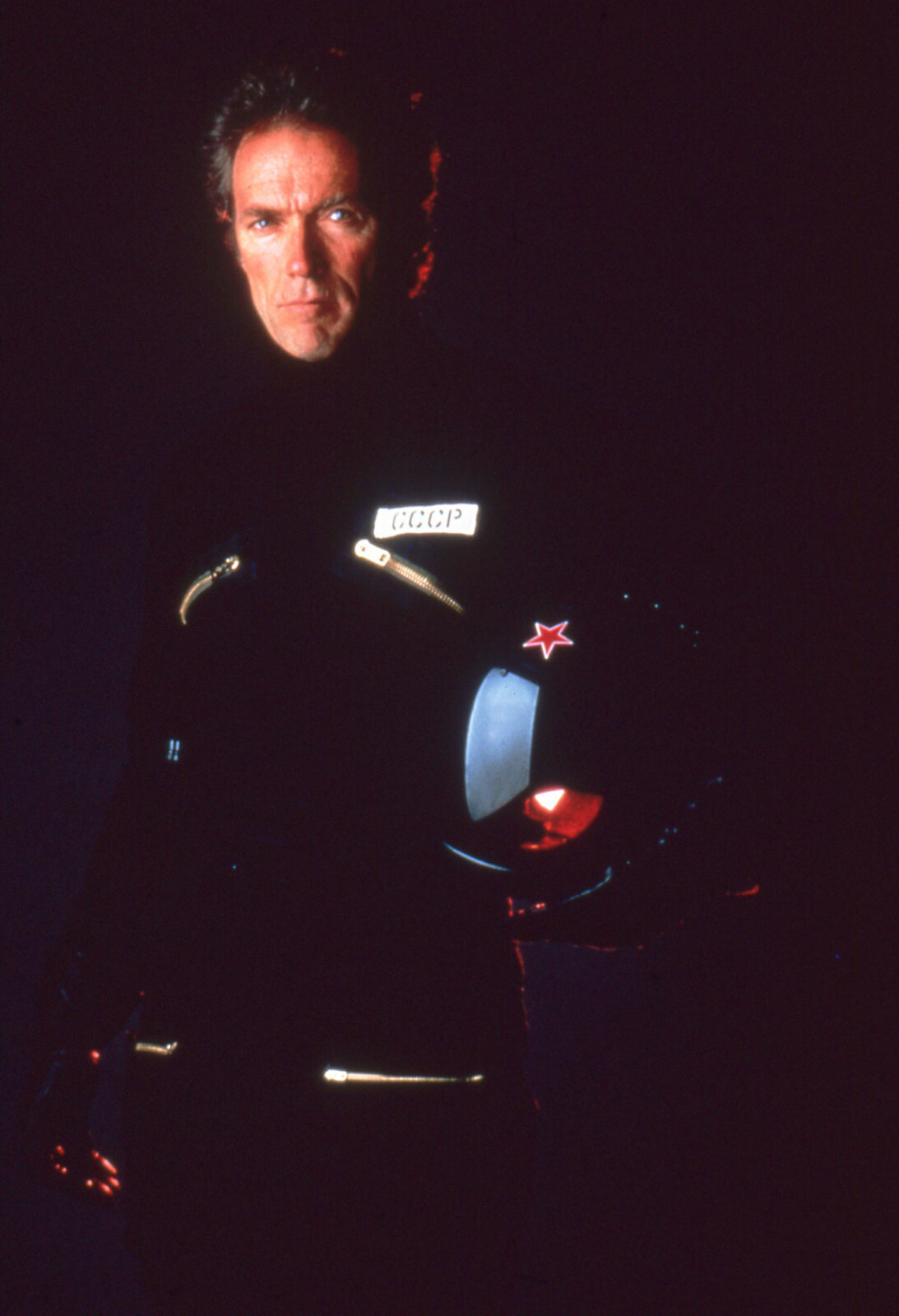 FIREFOX 2×2 tranparency CLINT EASTWOOD original 1982 posed studio slide