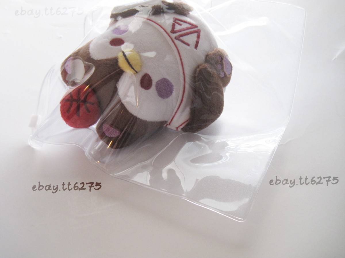 GMMTV JossGawin Guinzly Doll Keychain Penguin Grizzly Bear Plush