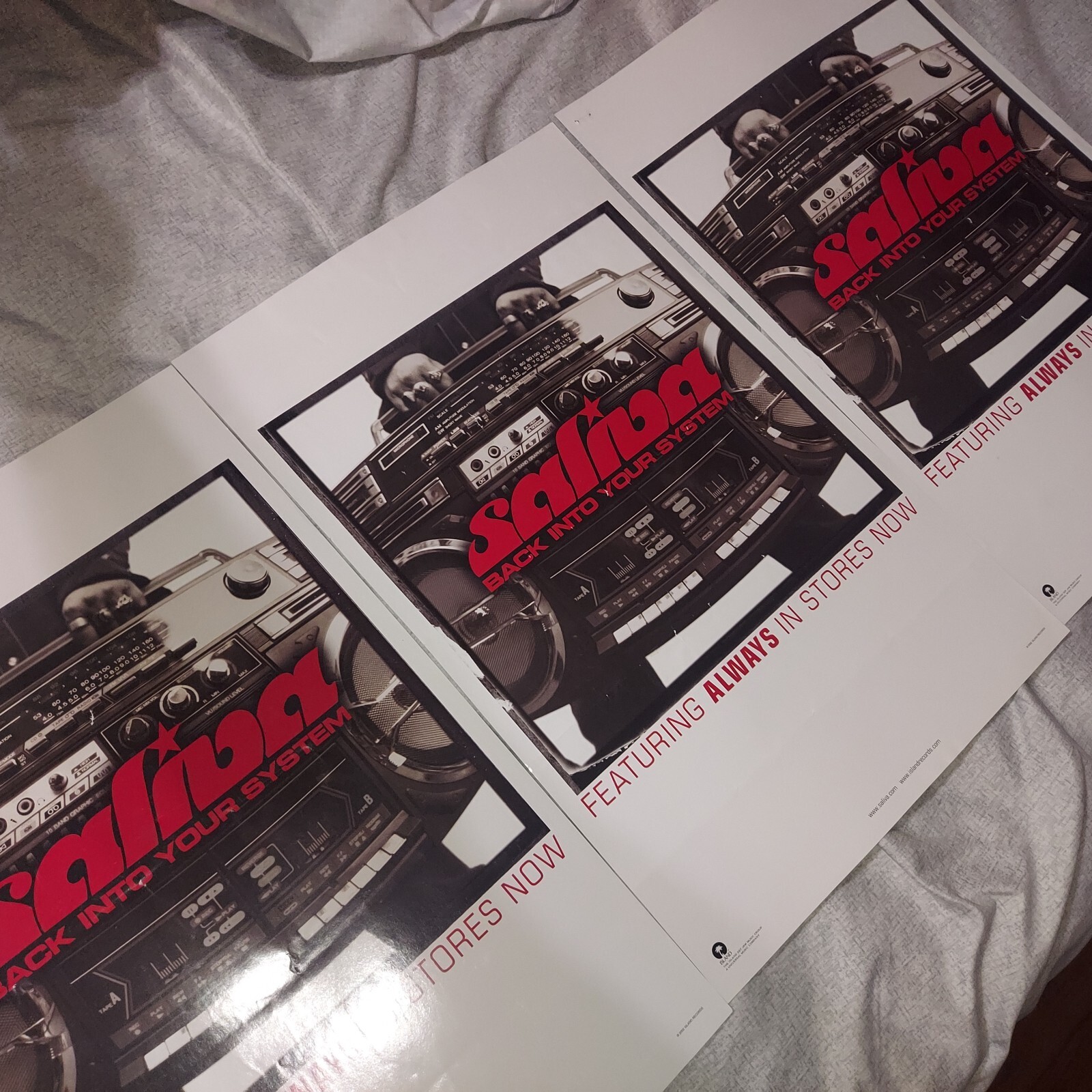 SALIVA Lifetime Collection Signed Posters CDs Pix Josey Scott Memphis RIP Wayne