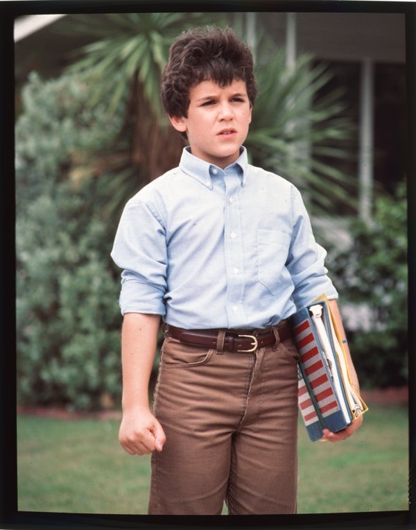 Fred Savage The Wonder Years ABC Publicity Original 4×5 Photo Transparency