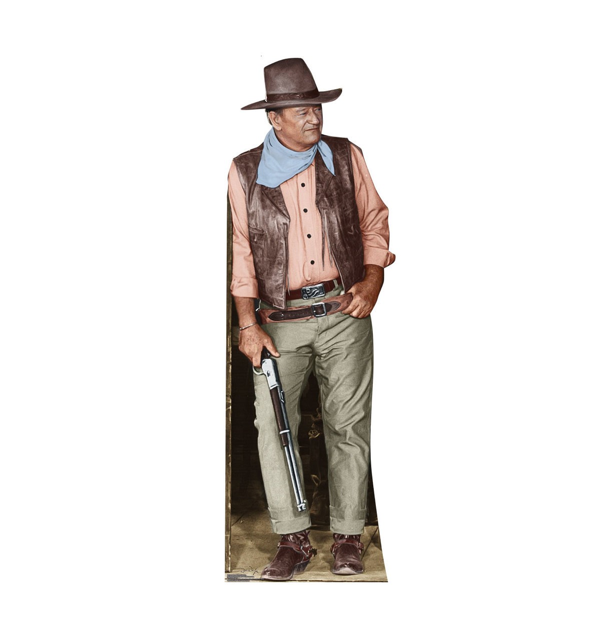 John Wayne Collector’s Edition Lifesize Standup Standee Cardboard Cowboy Western
