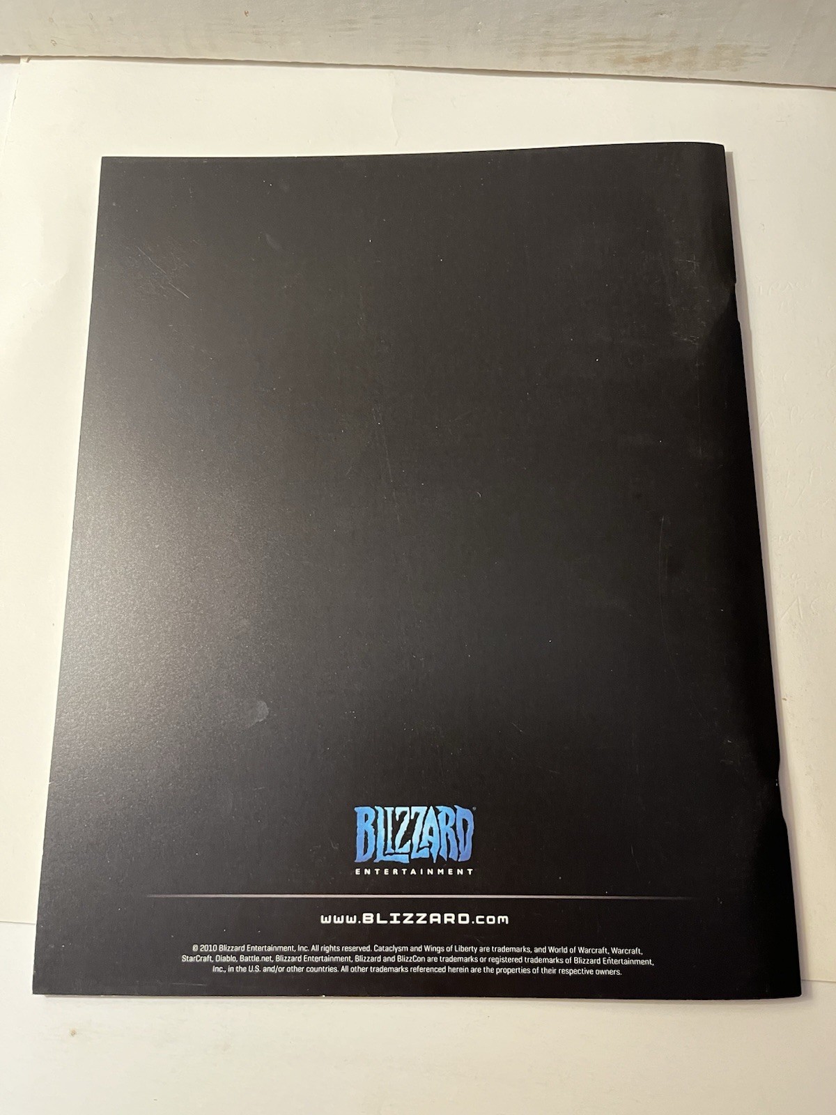 BLIZZCON Anaheim 2010 Program Book Blizzard Entertainment Warcraft Starcraft NM-