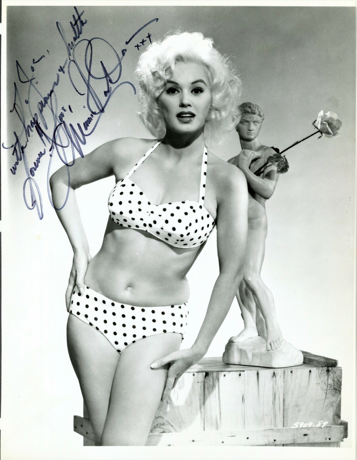 Beautiful MAMIE VAN DOREN Signed Photo