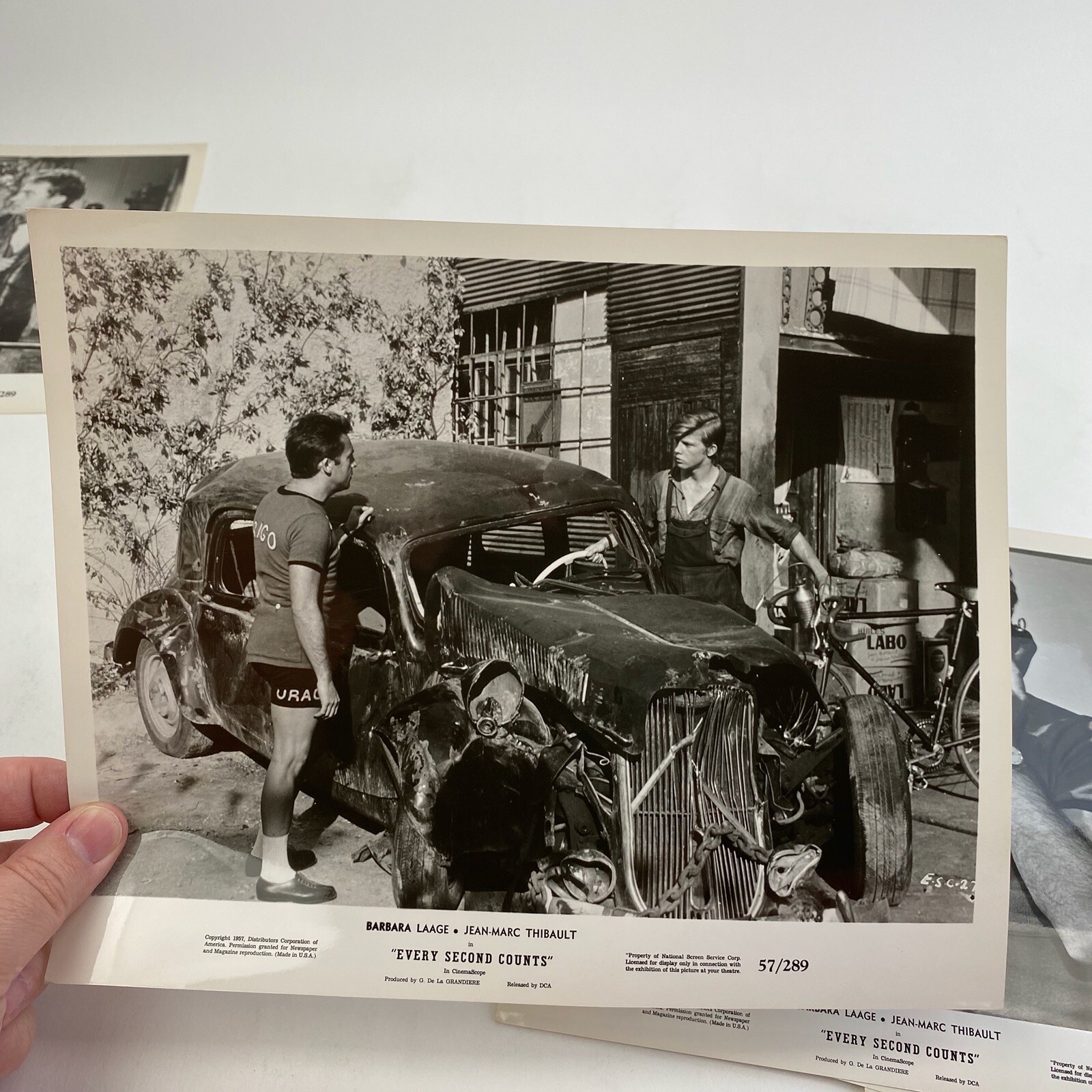Vintage Photo Movie Still Every Second Counts 1957 Barbara Laage Dominique Wilms