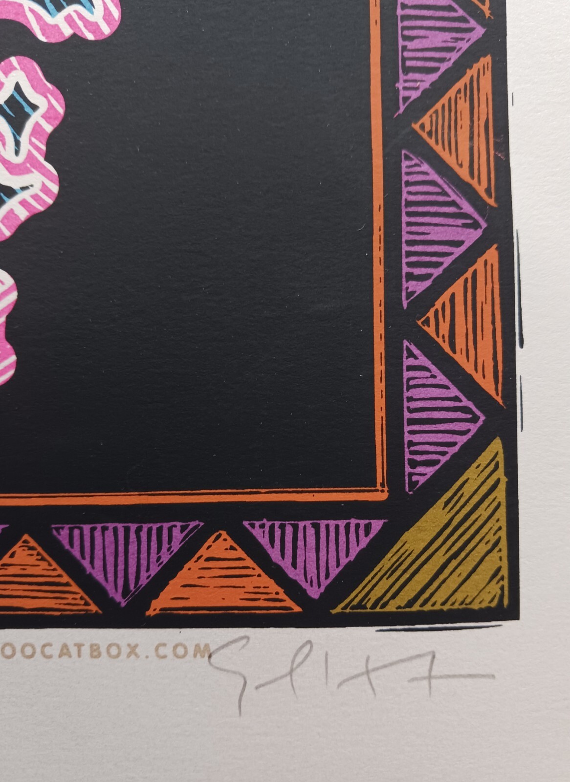 LOS LOBOS Poster Playing Kiko Live 2012 Signed Silkscreen by Gary Houston