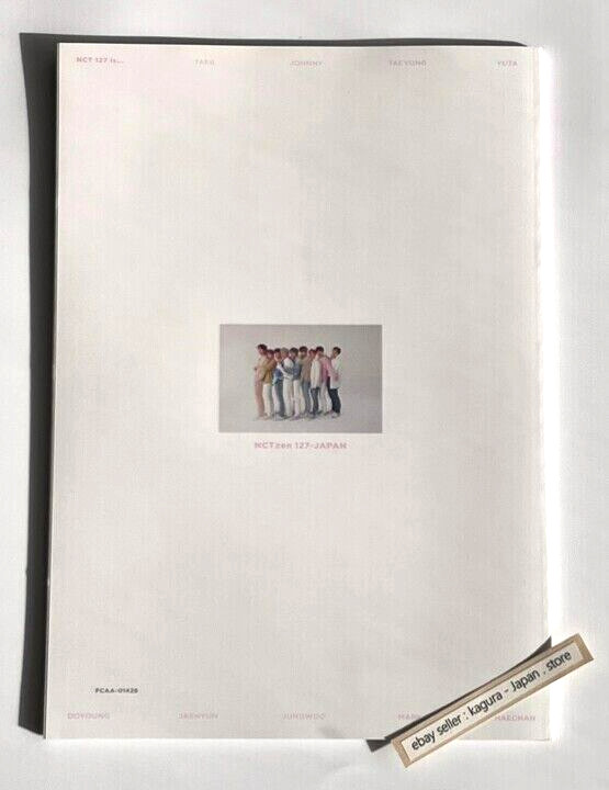 NCT 127 Japan NCTzen Fan Club FC Official Book Bulletin 1 2 3 4 5 6 7 Full Set