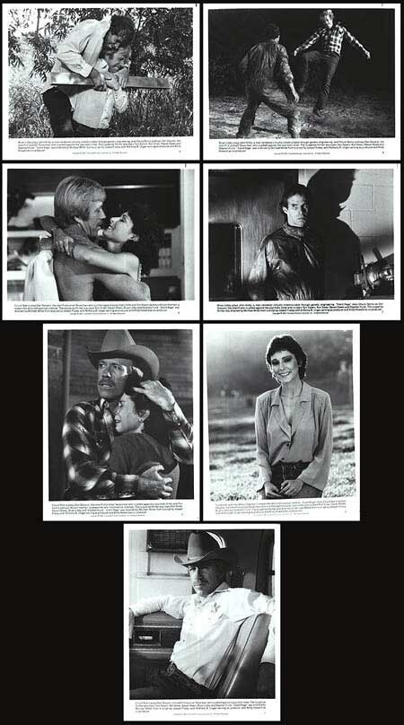 SILENT RAGE original 1982 b/w lobby publicity still photos CHUCK NORRIS