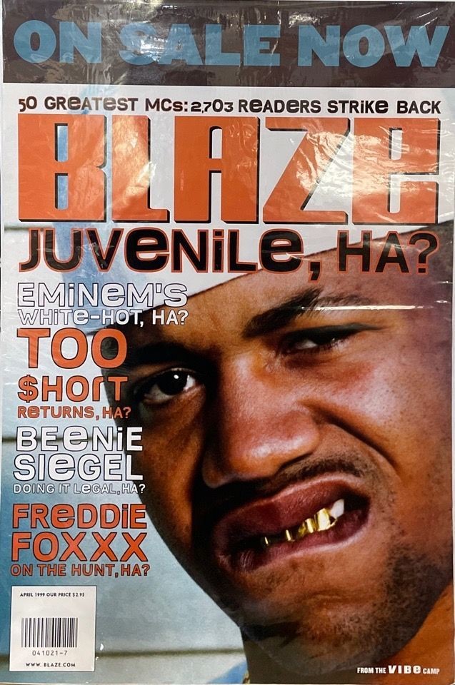 Juvenile – Ha? Poster Hip Hop Magazine Cover 61cm x 92cm