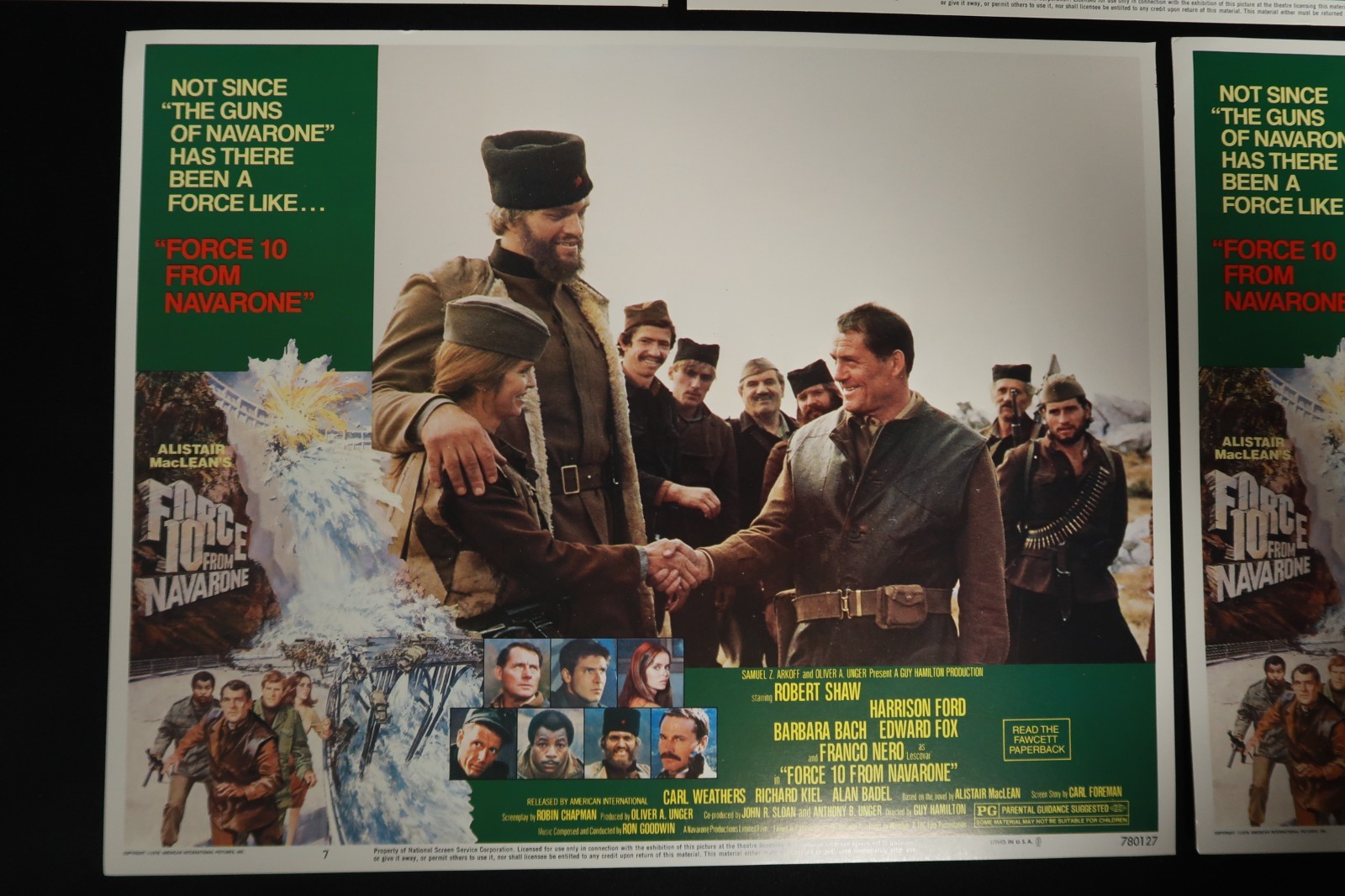 Force 10 From Navarone Lobby Cards 1978 Stills Originals 11 x 14 NSS 780127