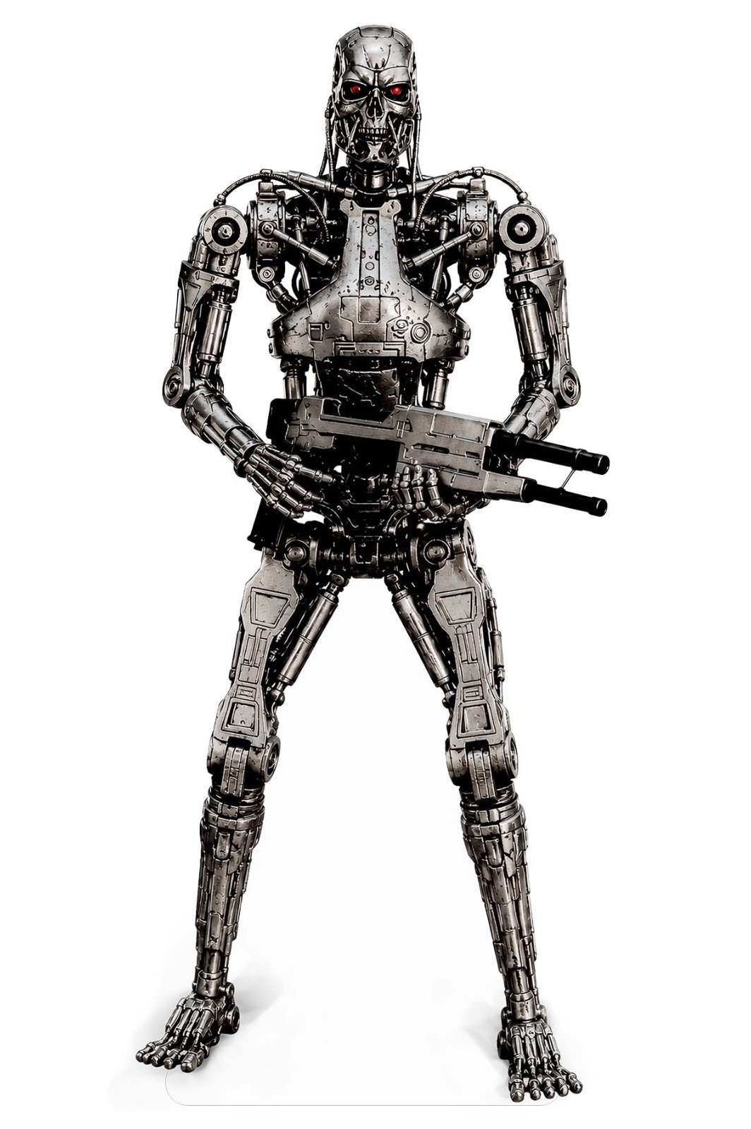Arnold Schwarzenegger Terminator T-800 Endoskeleton 6FT 2IN Cutout Standee