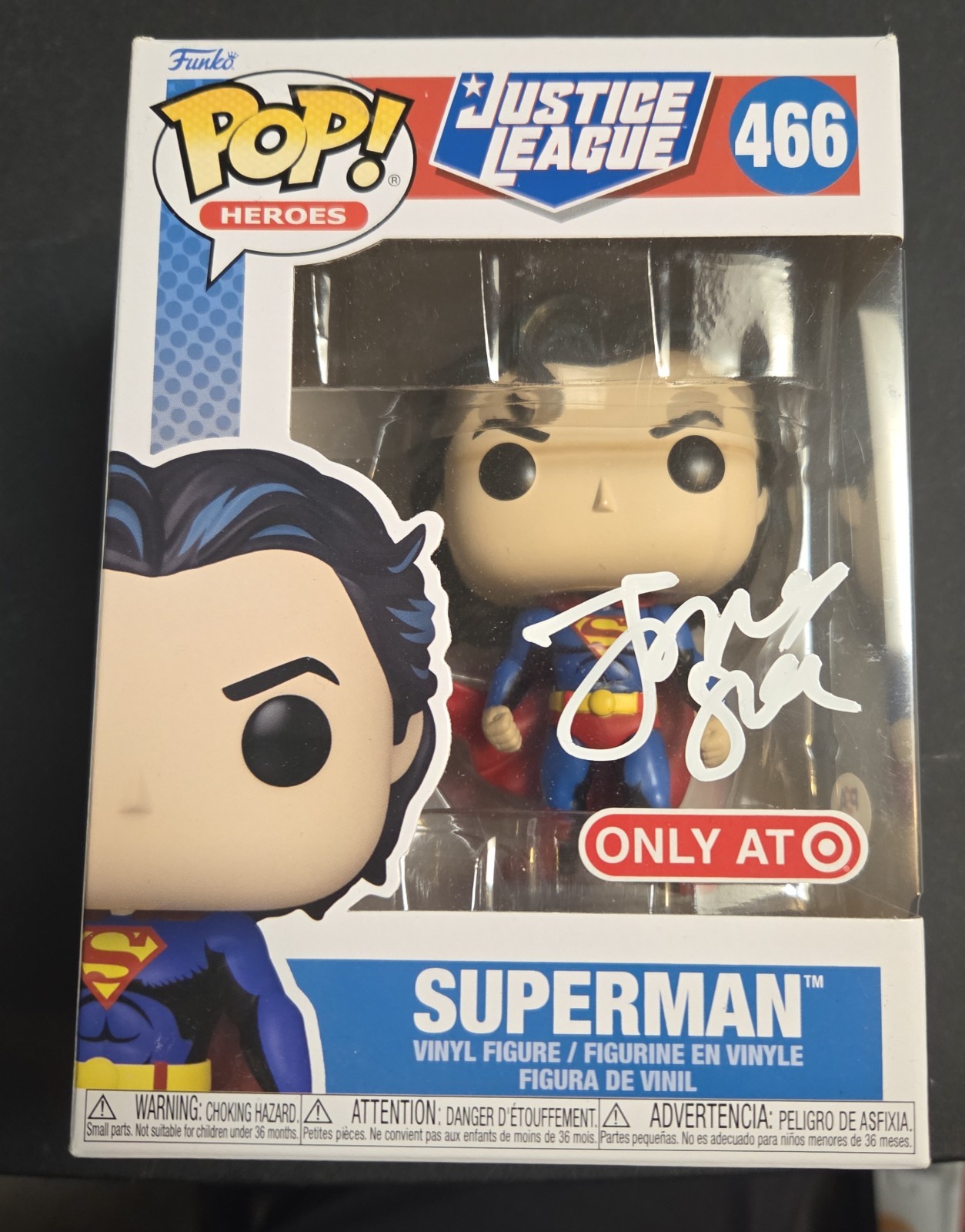 James Gunn Autograph Signed Funko Pop Superman PSA Certified