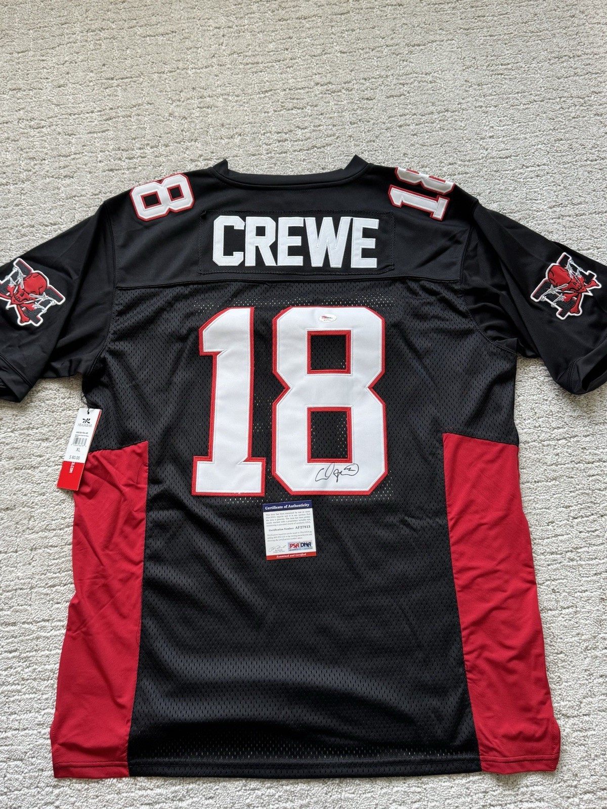 Adam Sandler Signed Mean Machine Longest Yard Jersey With PSA Verified Cert!