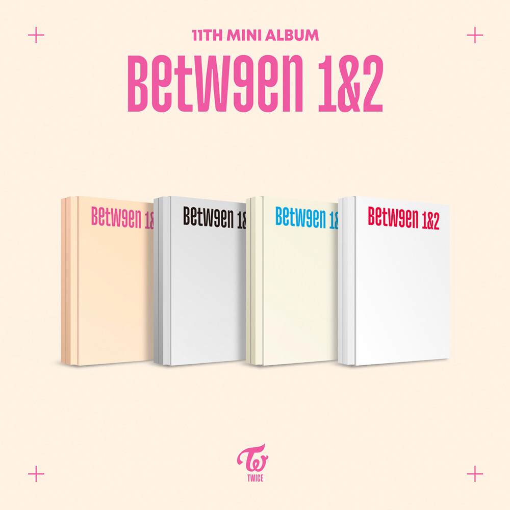 TWICE BetWeen 1&2 11th Mini Album CD+Photobook+Photocard+Etc+Tracking Number