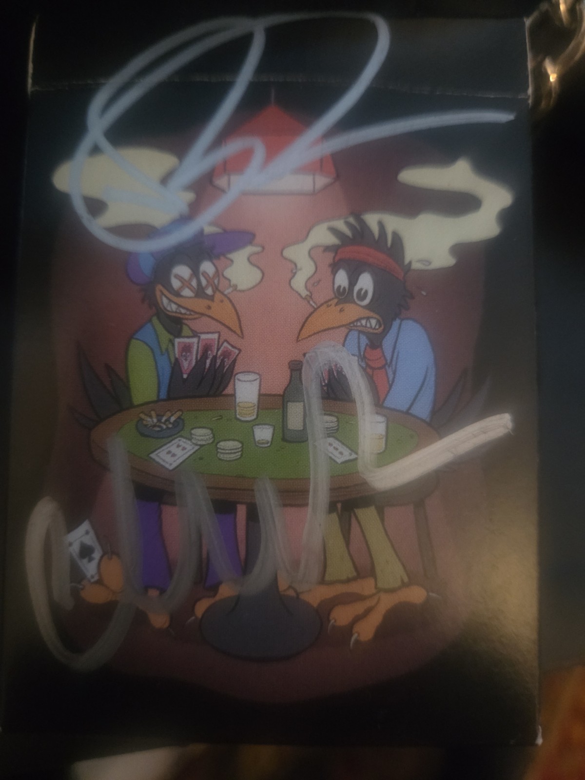 Black Crowes Singed Deck Of Cards Very Rare