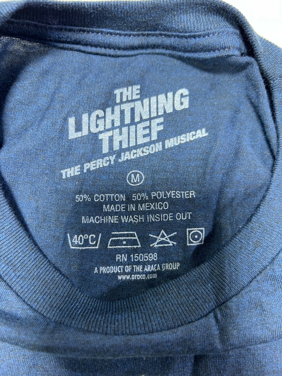 THE LIGHTNING THIEF The Percy Jackson Musical T-SHIRT UNISEX 2019 TOUR TEE NEW!!