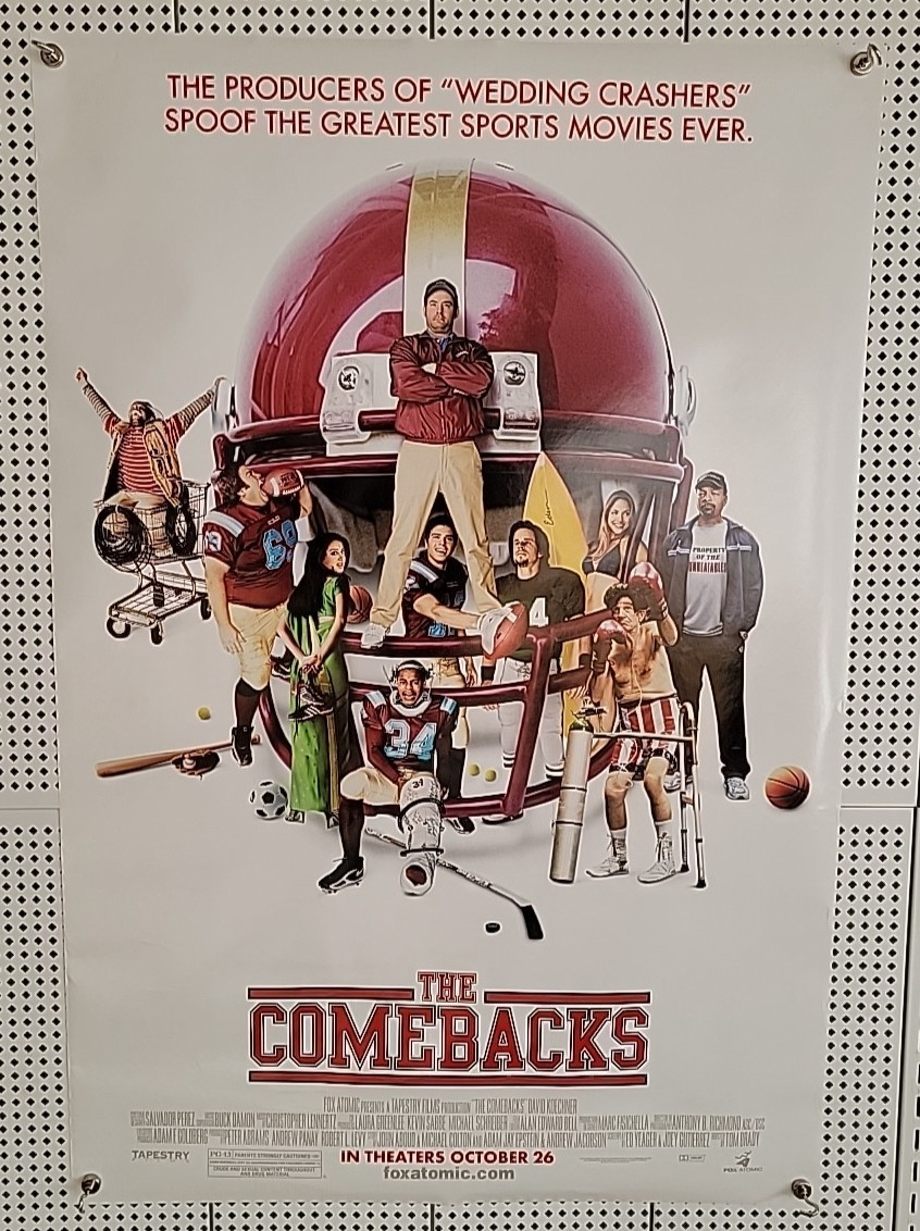 The Comebacks Original 27×40 D/S Movie Poster 2007