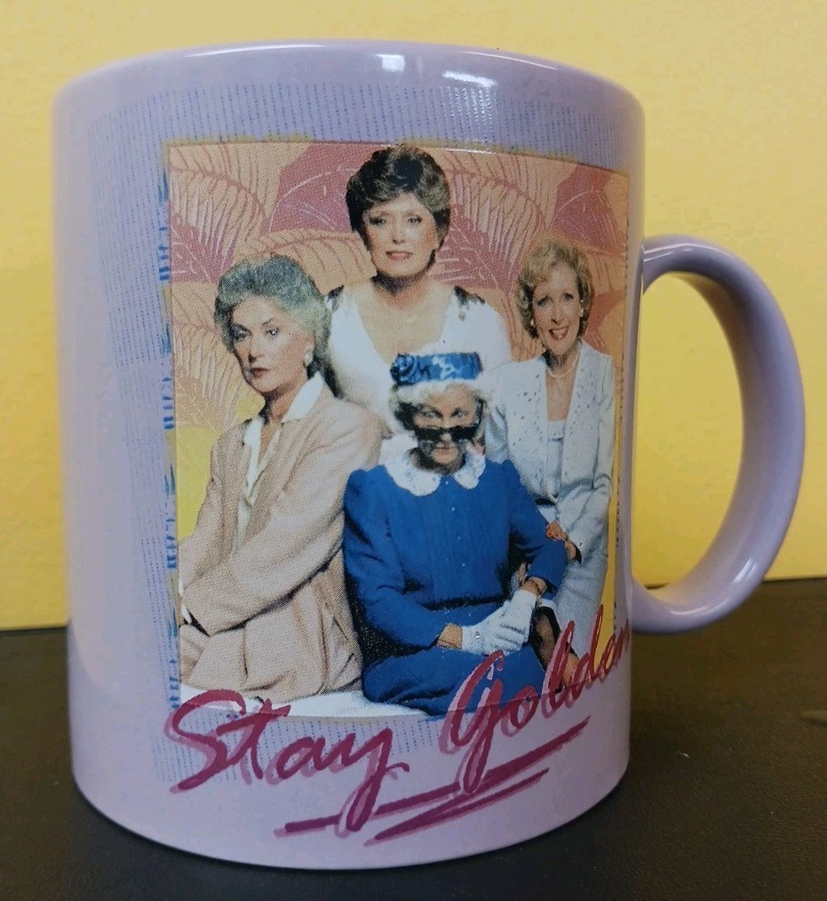 Golden Girls Mug Large Ceramic Stay Golden ABC Studios TV Show