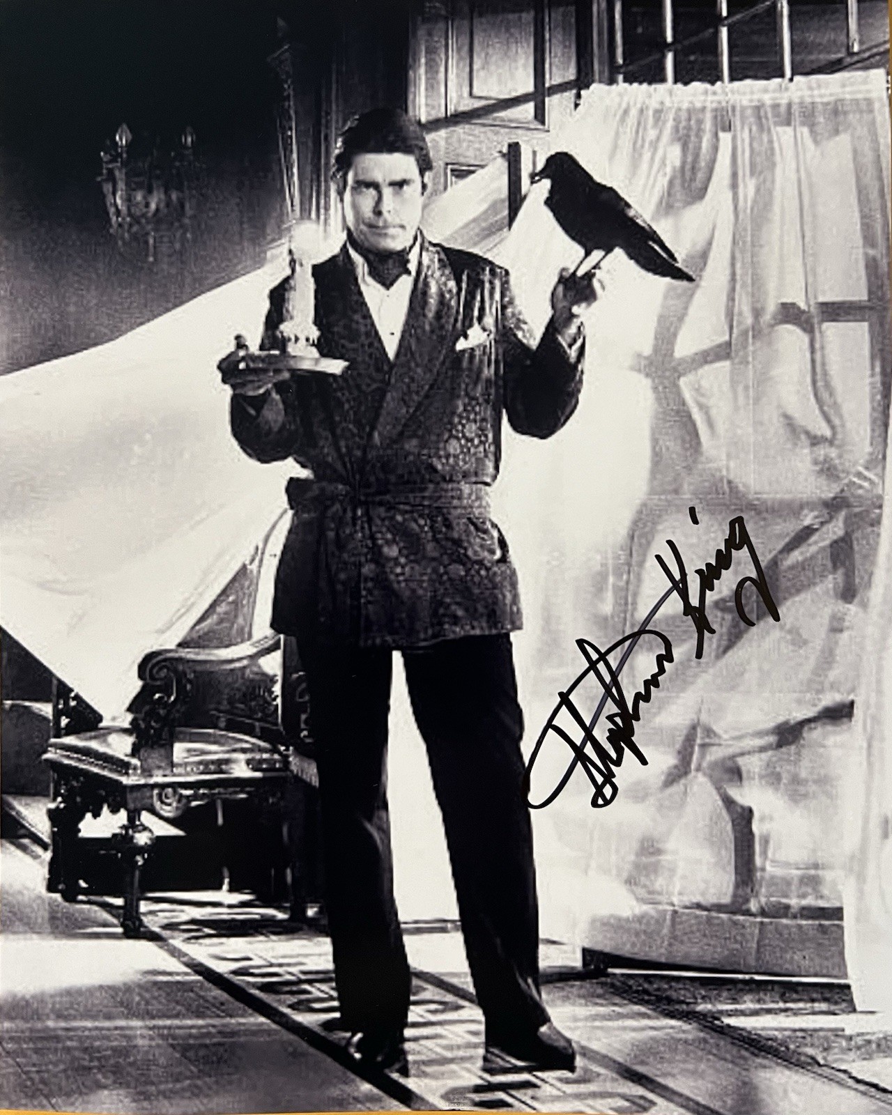 Stephen King Signed Photo with COA Autograph The Stand Salems Lot The Boogeyman