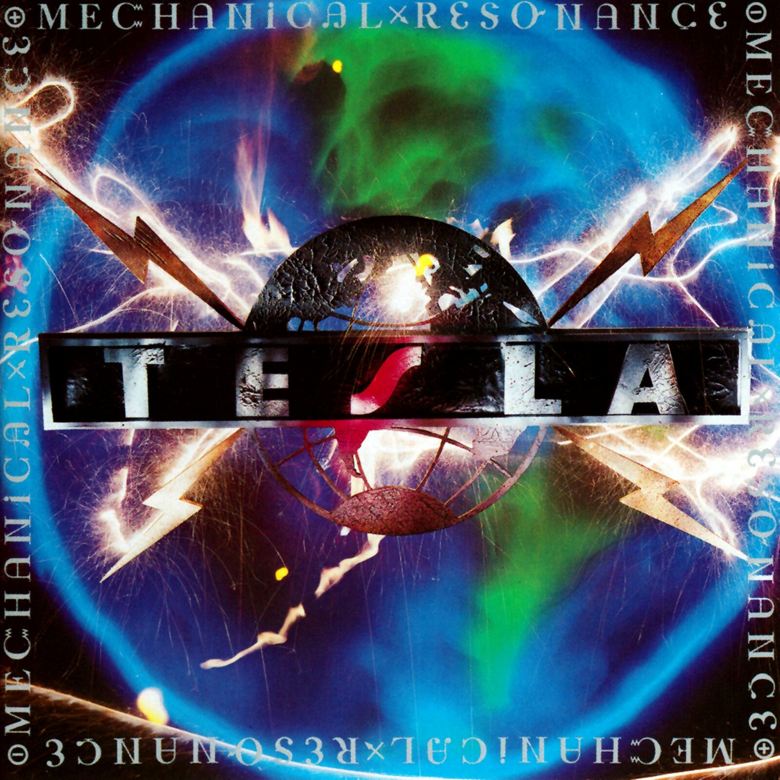 TESLA Mechanical Resonance BANNER HUGE 4X4 Ft Fabric Poster Tapestry Flag art