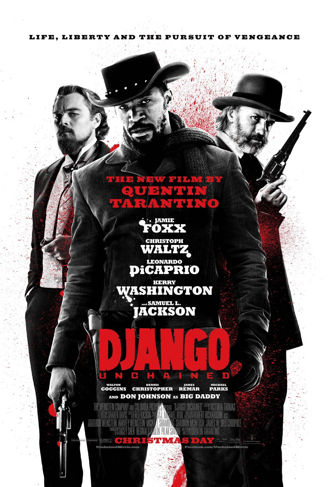 Django Unchained movie poster : 11 x 17 inches – Quentin Tarantino