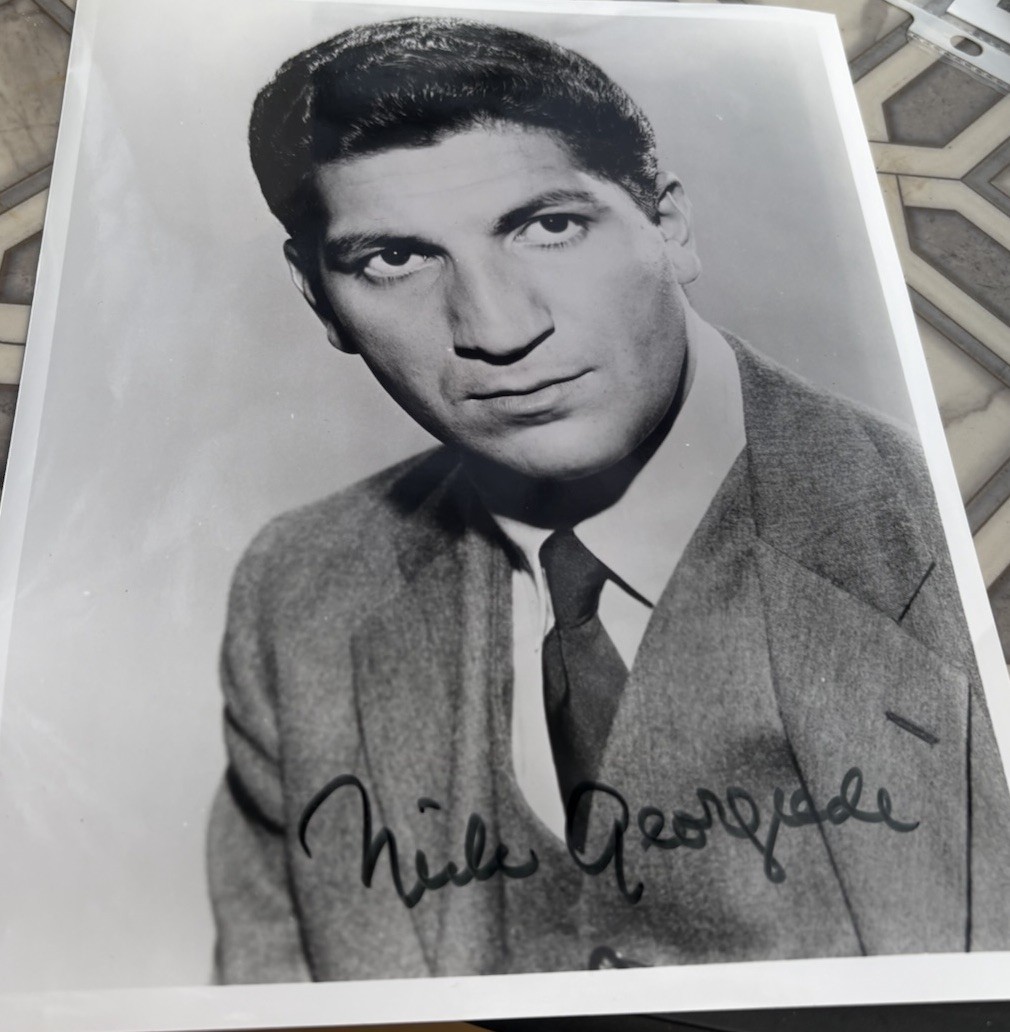 Nick Georgiade Signed Autographed 8×10 Photo w/ COA Time Machine Collectibles