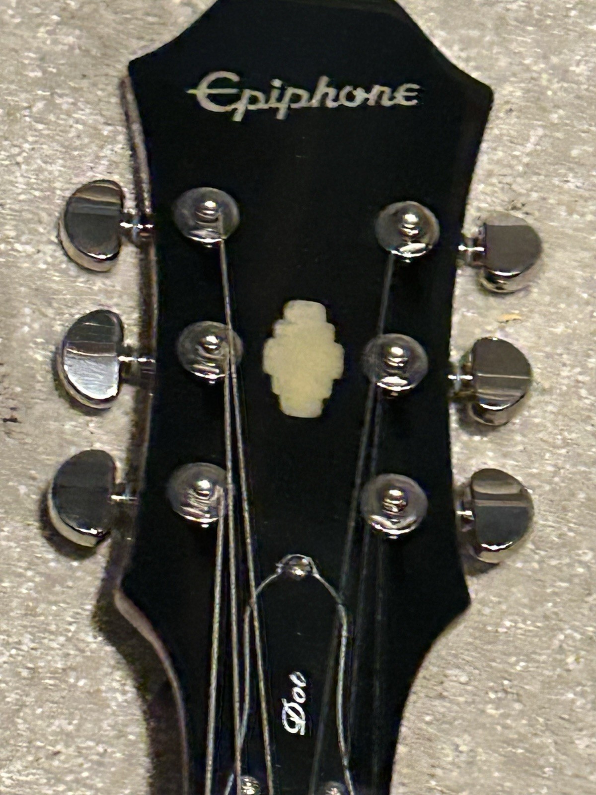 Gary Clark Jr. Signed Epiphone Guitar Autographed With Peace Inscription JSA LOA