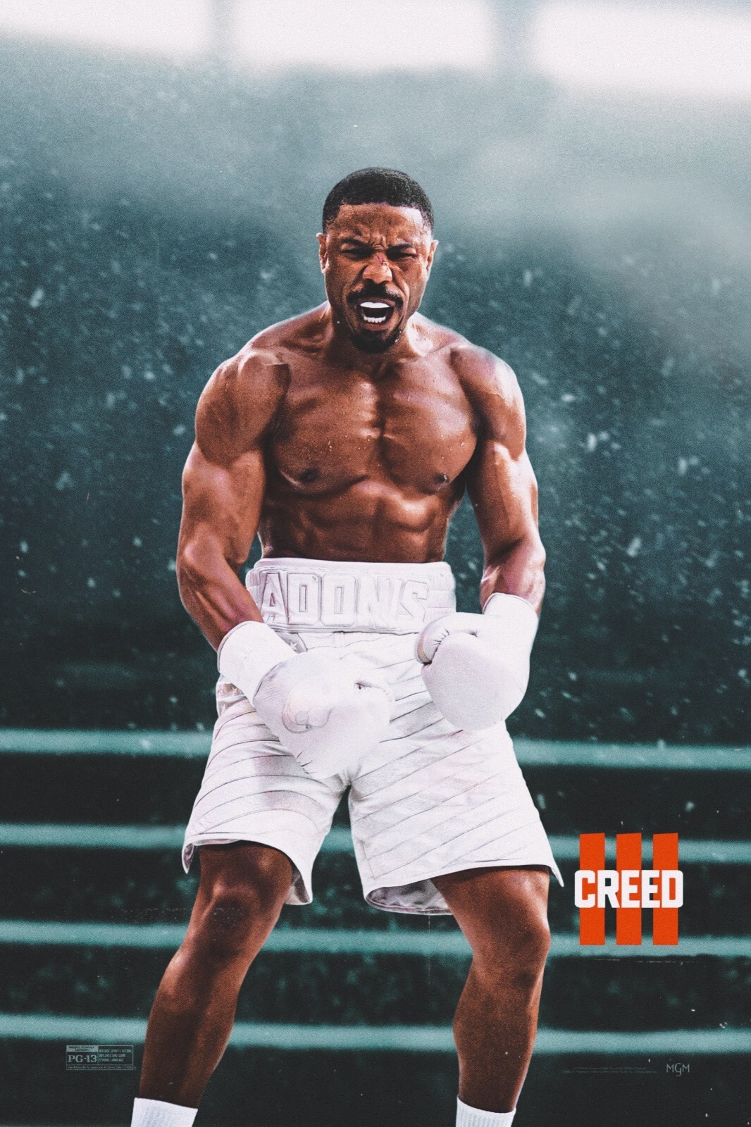 2023 Creed III Movie Poster 11X17 Rocky Balboa Apollo Adonis Bianca Boxing 🥊🍿
