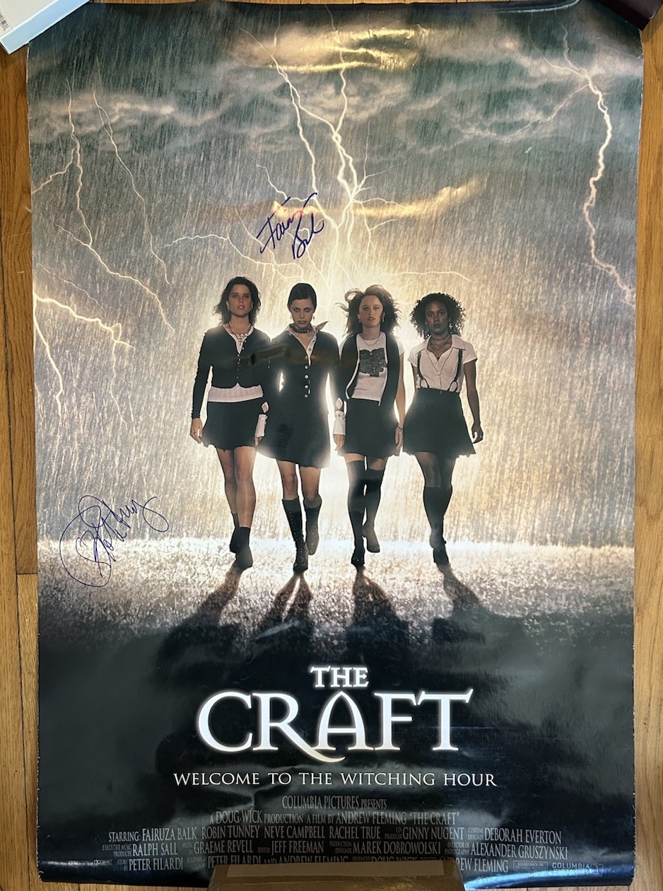 The Craft – Original Signed Movie Poster 27×40