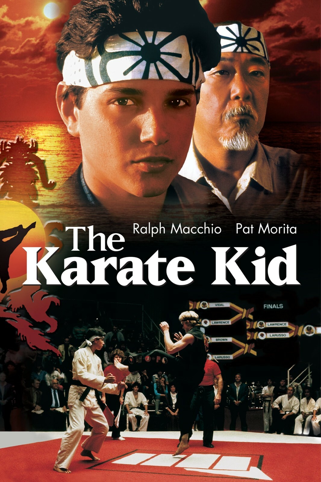 1984 The Karate Kid Movie Poster 11X17 Daniel Larusso Mr Miyagi Cobra Kai 🍿