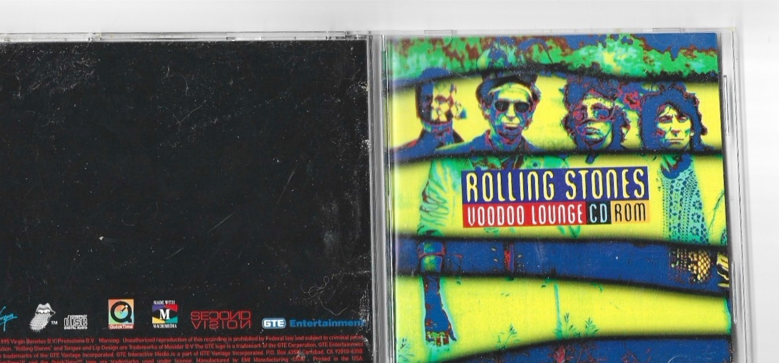 Rolling Stones Voodoo Lounge Interactive CD-Rom (1995) (US) Interactive