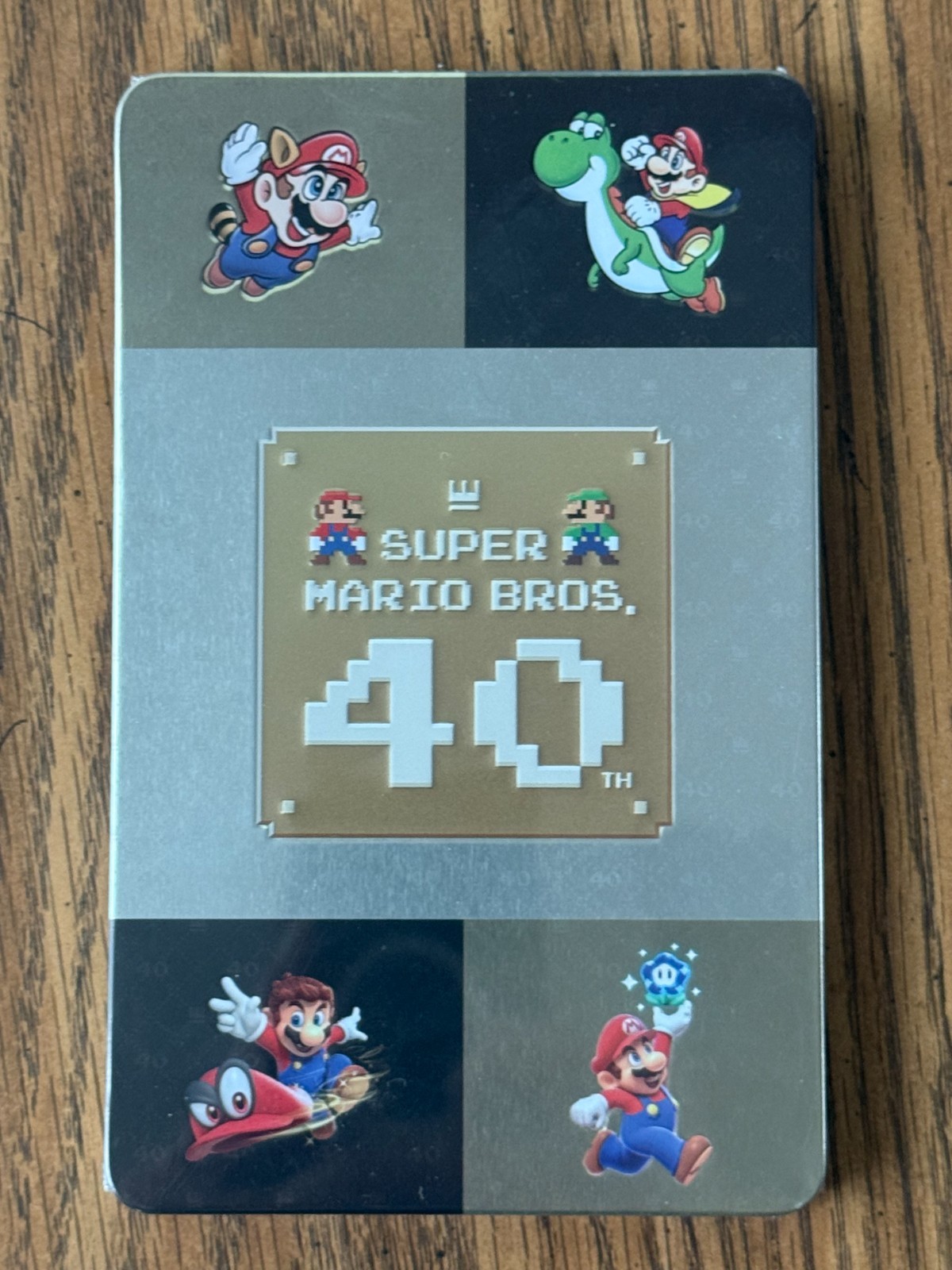 Super Mario Bros. 40th Anniversary Steelbook Game Case Nintendo Switch BRAND NEW