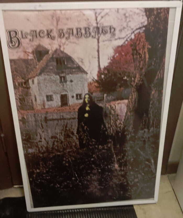 BLACK SABBATH POSTER RARE NEW MID 2000’S VINTAGE OZZY OSBOURNE IOMMI BUTLER WAR