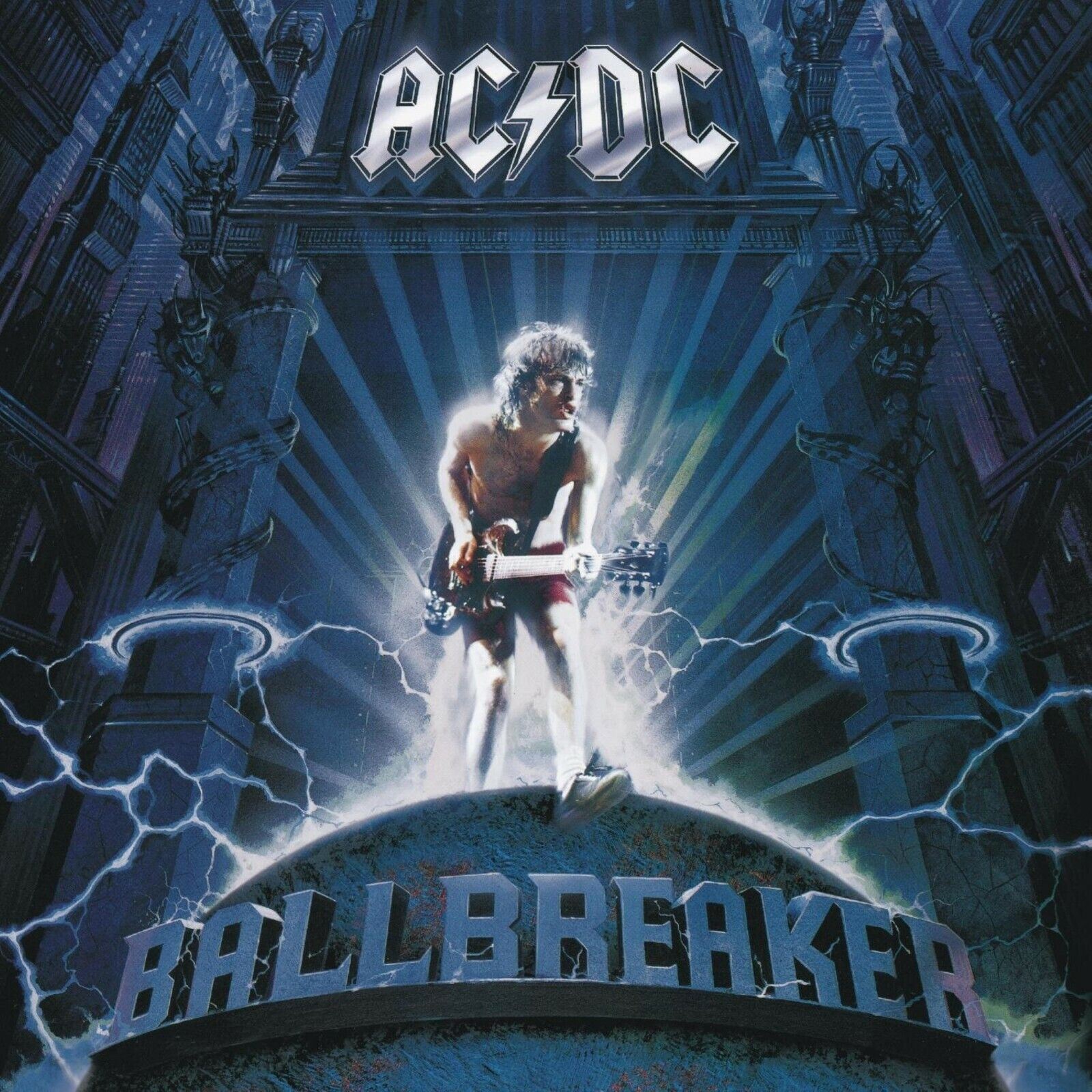 AC DC BALL BREAKER HEAVY METAL ROCK POSTER 25 x 36 in. ANGUS YOUNG