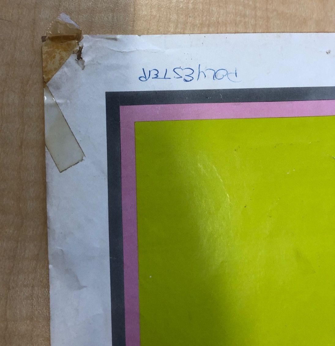 POLYESTER Movie Poster 27×41 Folded with Oderama card Divine + John Waters 1981
