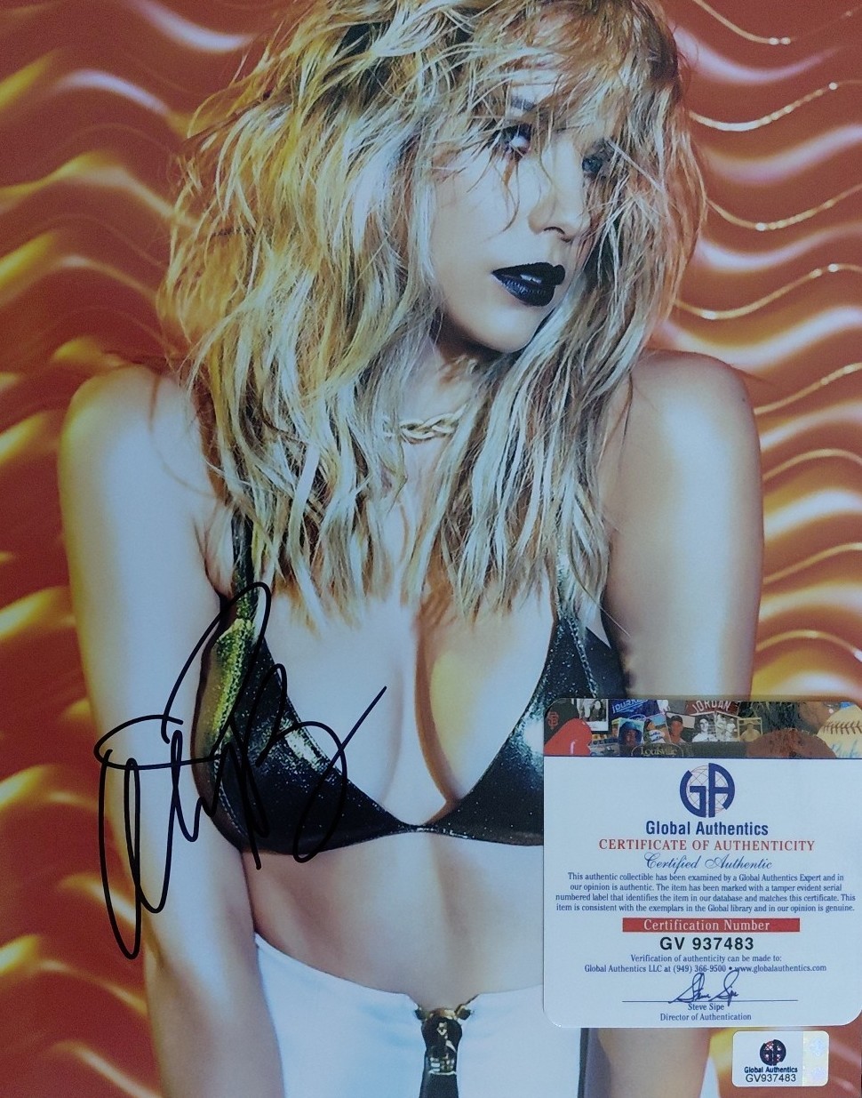 ASHLEY BENSON – ACTRESS, Model – Hand Signed 8×10 Autograph GA COA